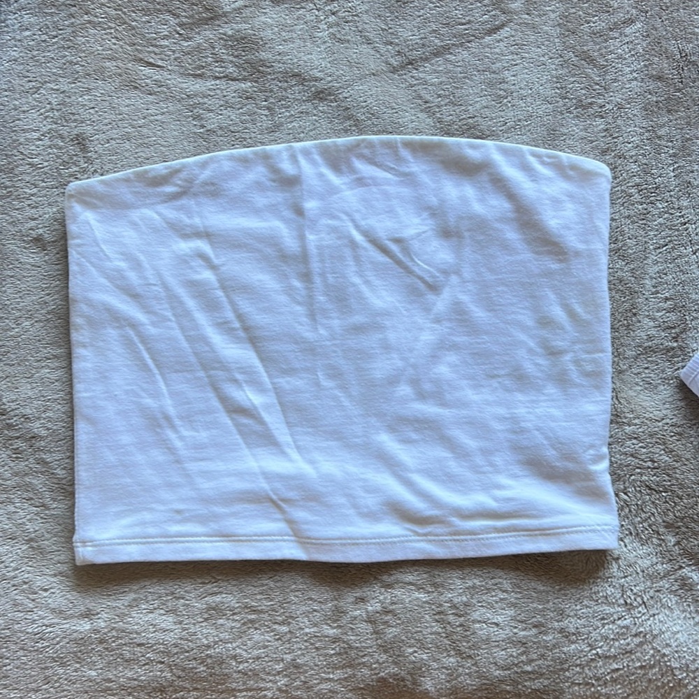 White tube top